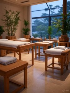 serene spa room in Incheon
